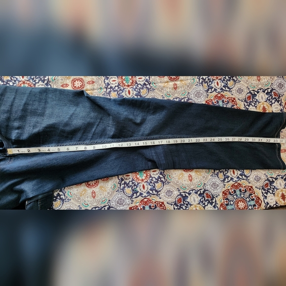 Paige Federal Jeans Men’s 40x34 Cellar DNM521 Dark Wash Straight Stretch Denim - Picture 9 of 10